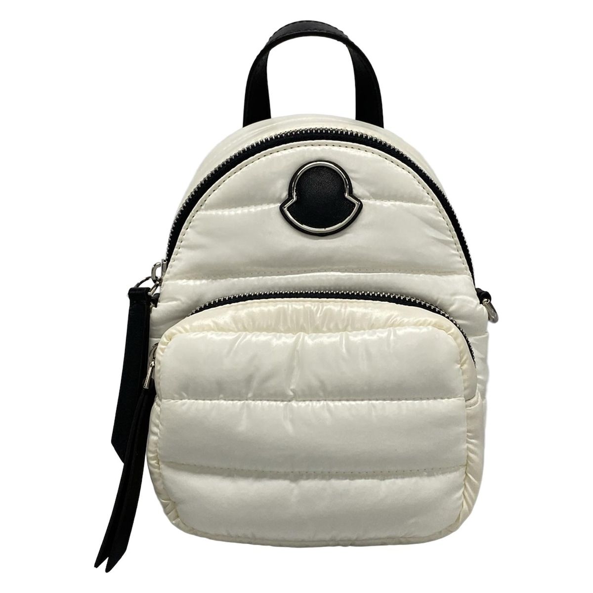 MONCLER(モンクレール) ハンドバッグ KILIA SMALL 白×黒 ミニバッグ
