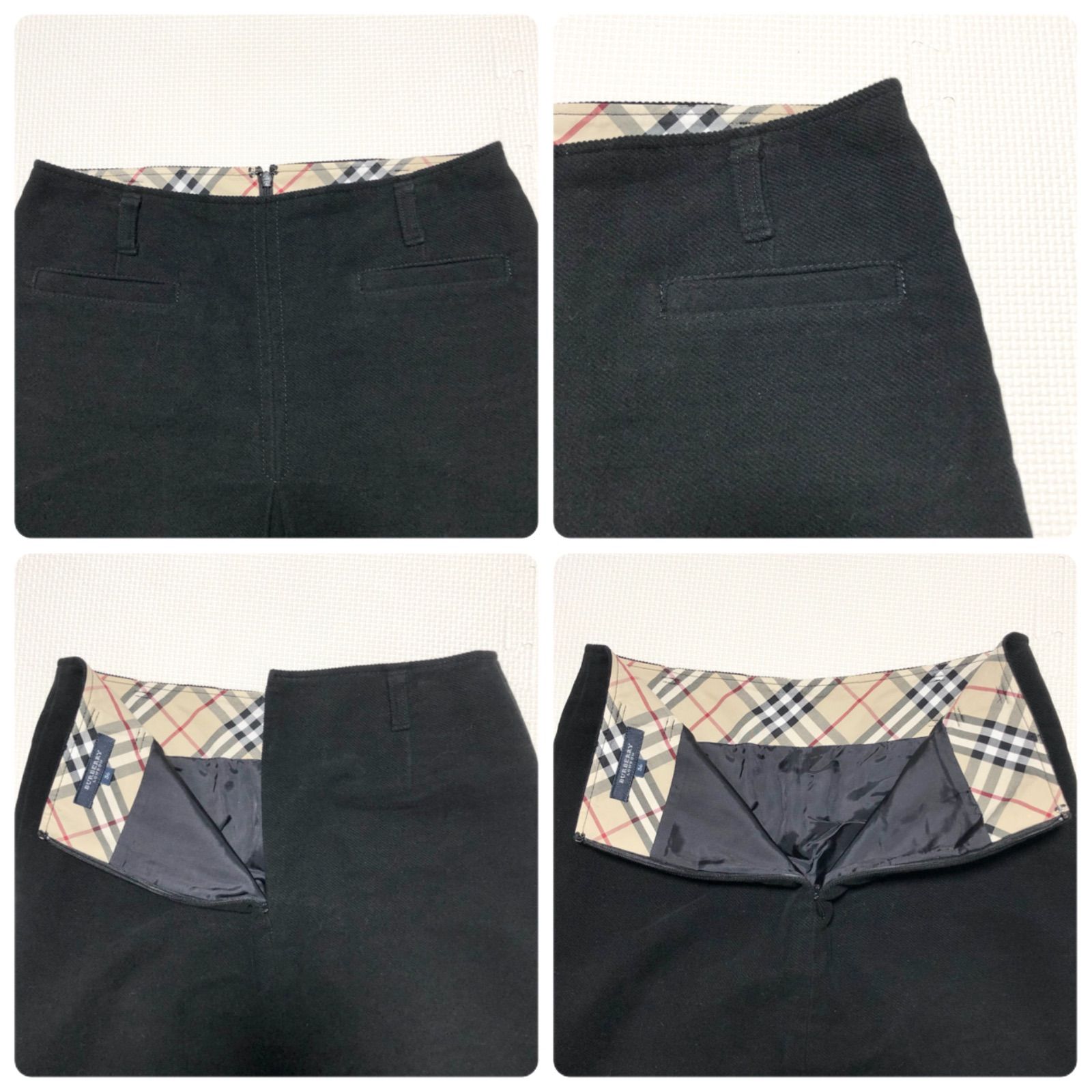 未使用級 バーバリー ロンドン スーツ セットアップ スカート チェック ベルト BURBERRY - 美品 Vintage バーバリー Burberrys セットアップ