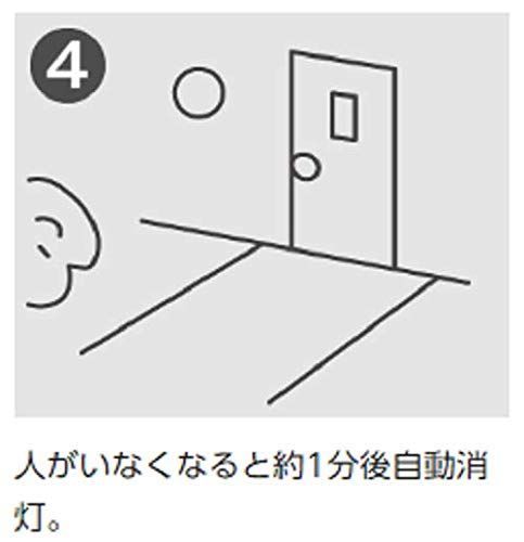 在庫処分】縦型 明るさセンサー ポーチライト 人感センサー付 玄関灯 電球色 LED HH-SF0012L パナソニック - メルカリ