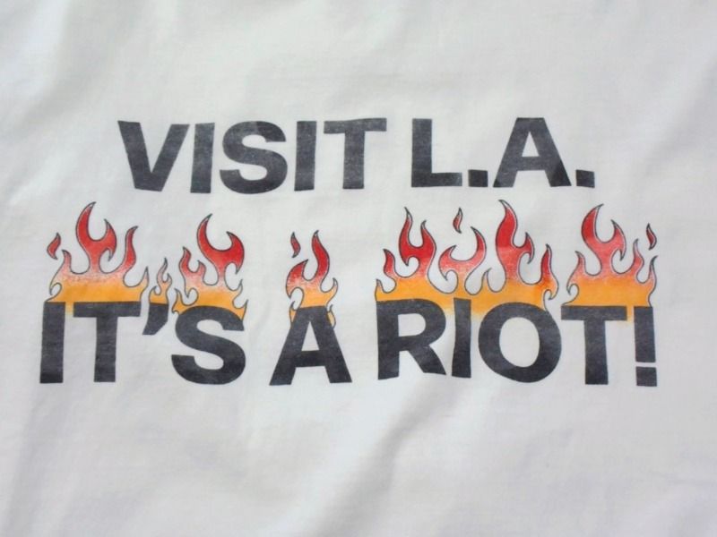 GALLERY DEPT. ギャラリーデプト 半袖Tシャツ L.A.RIOT TEE LRS GALLERY DEPT. ギャラリーデプト 半袖Tシャツ L.A.RIOT TEE LRS