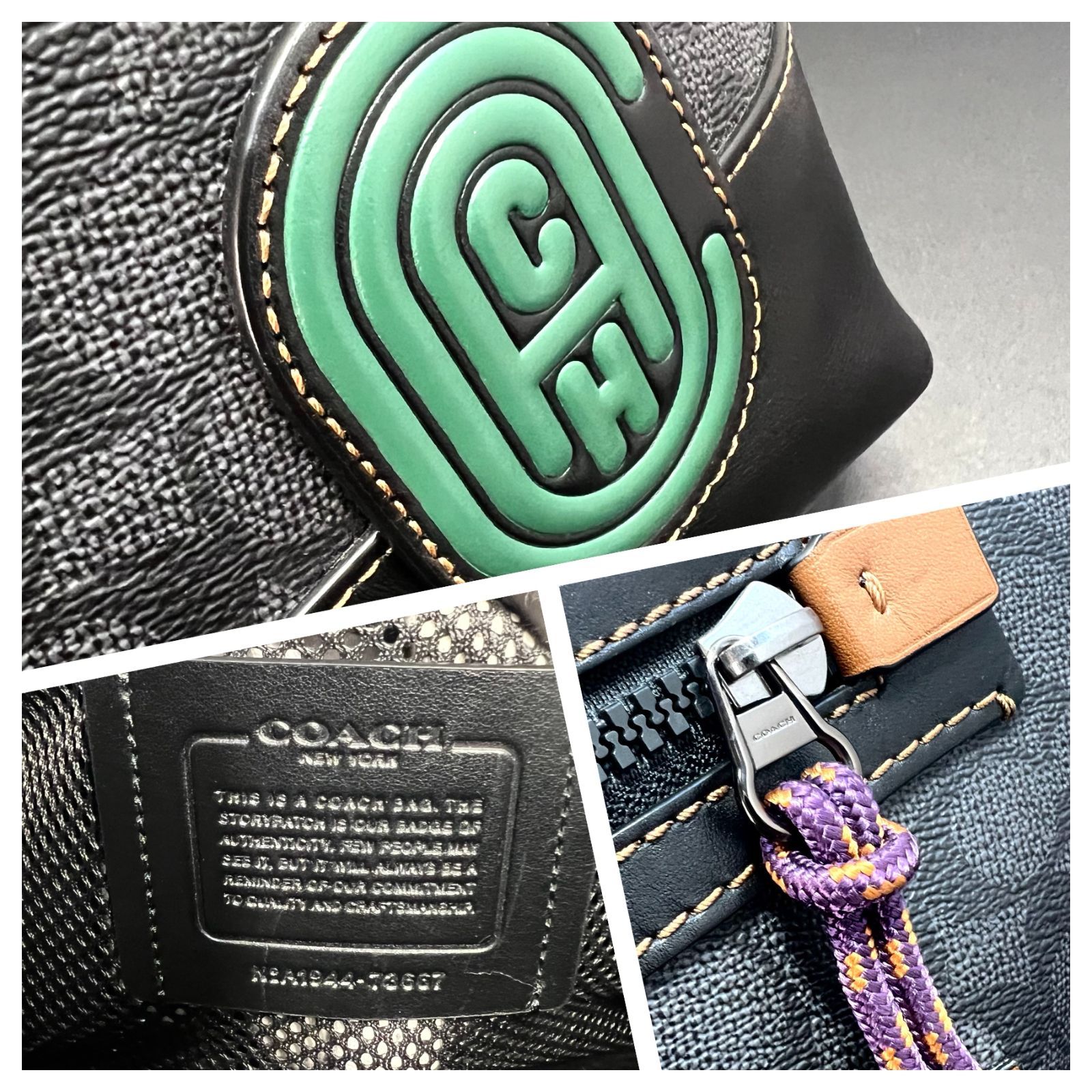 COACH／コーチ 73667 シグネーチャー アカデミー トートバッグ - メルカリ