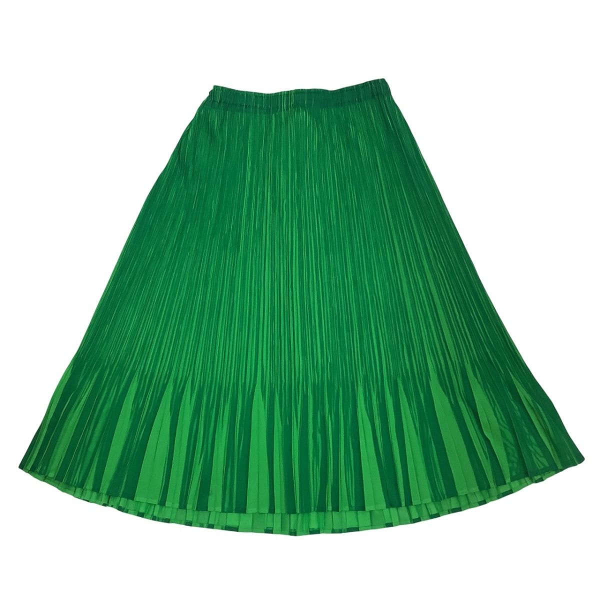 ♪♪ISSEY MIYAKE イッセイミヤケ PLEATS PLEASE スカート SIZE 3 PP23-JG643 グリーン