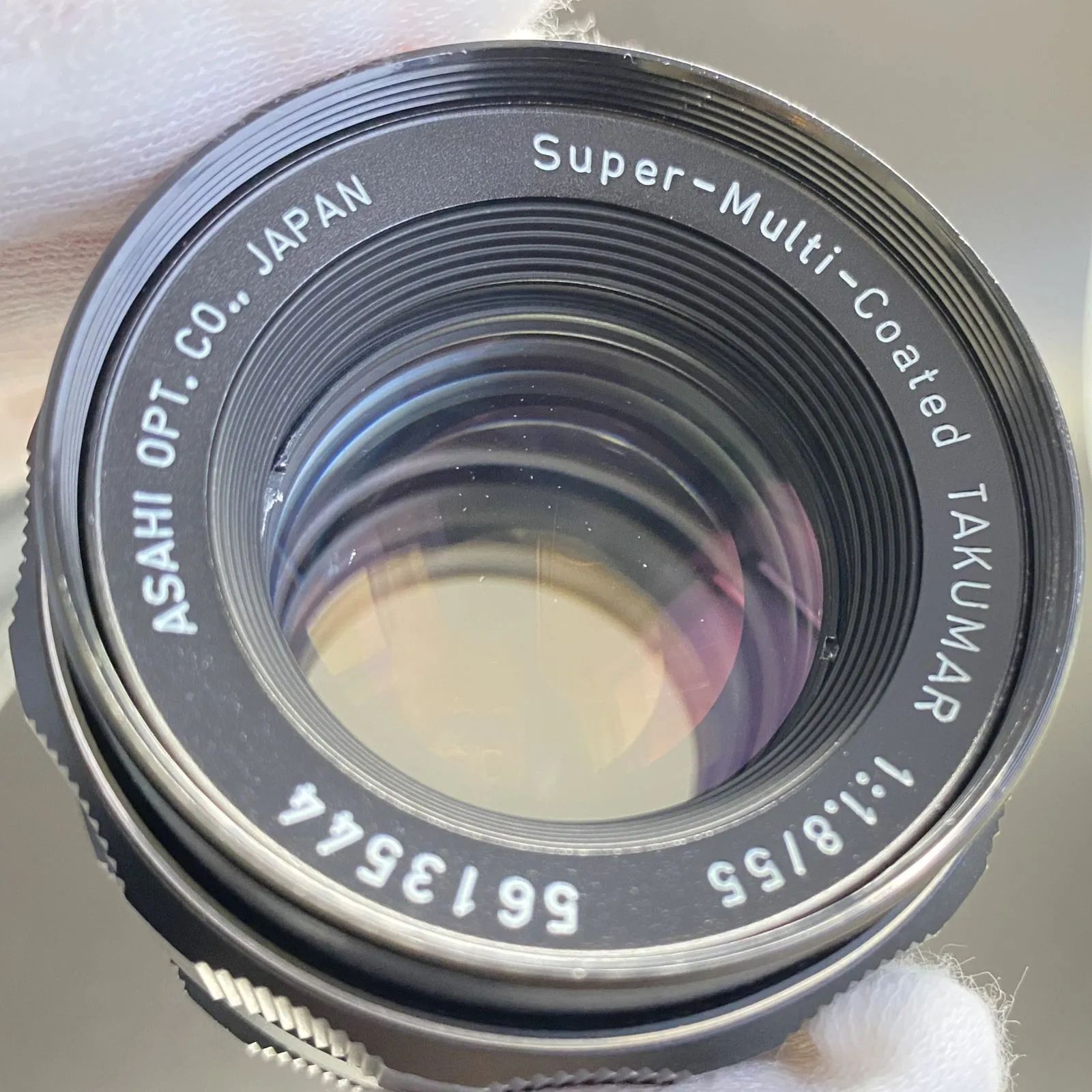 【整備済完動品】PENTAX SP＋SMC TAKUMAR 55mm F1.8 PENTAX】SP (シルバー) + SMC TAKUMAR 55mm F1.8 #1244036695327