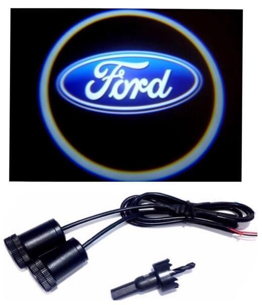 フォード LED ロゴ プロジェクター Ford アンダースポット ドア カーテシ ライト エンブレム ウェルカム ランプ エクスプローラー -  メルカリ