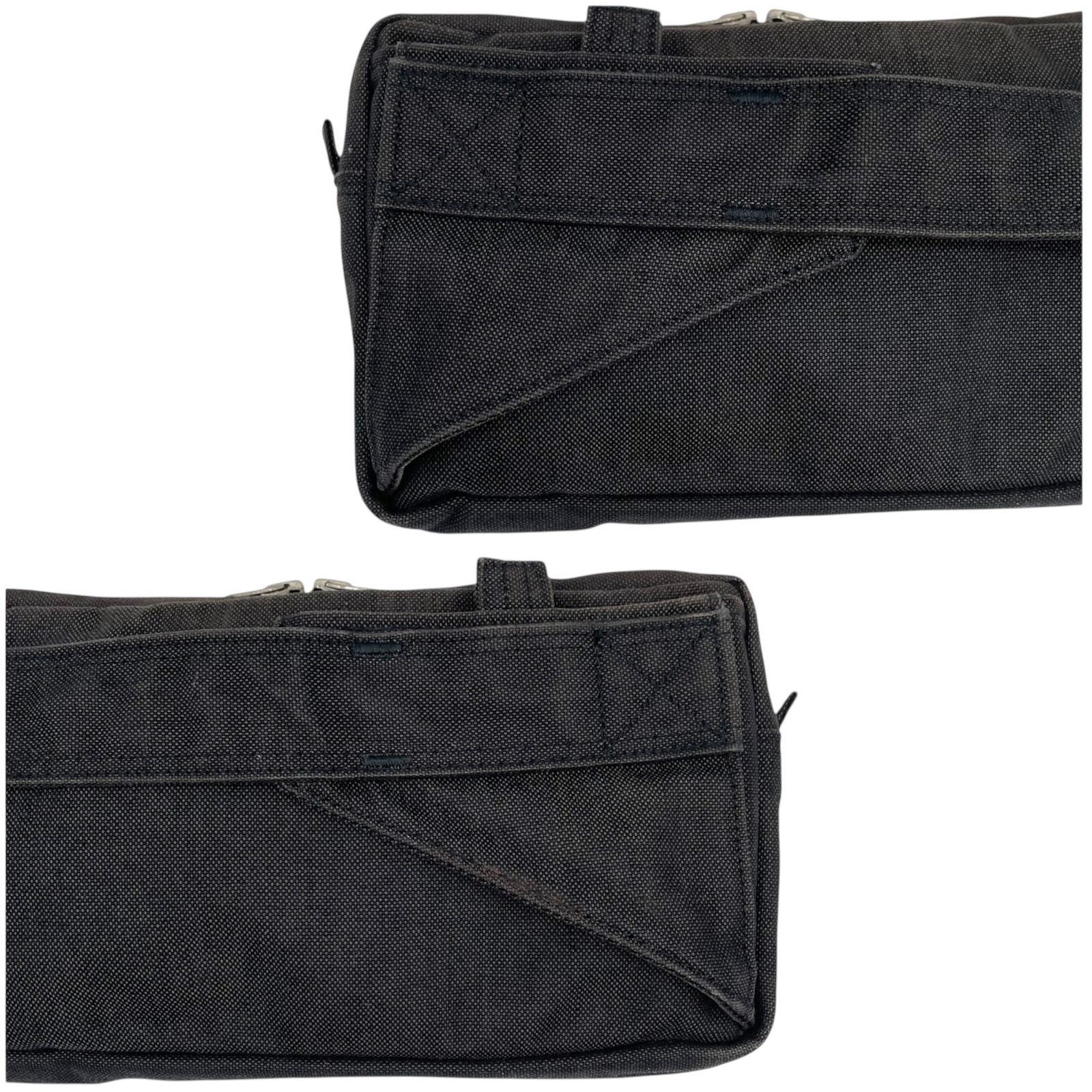 ポーター タンカー 2way ウエスト ポーチ ボディー バッグ シルバー