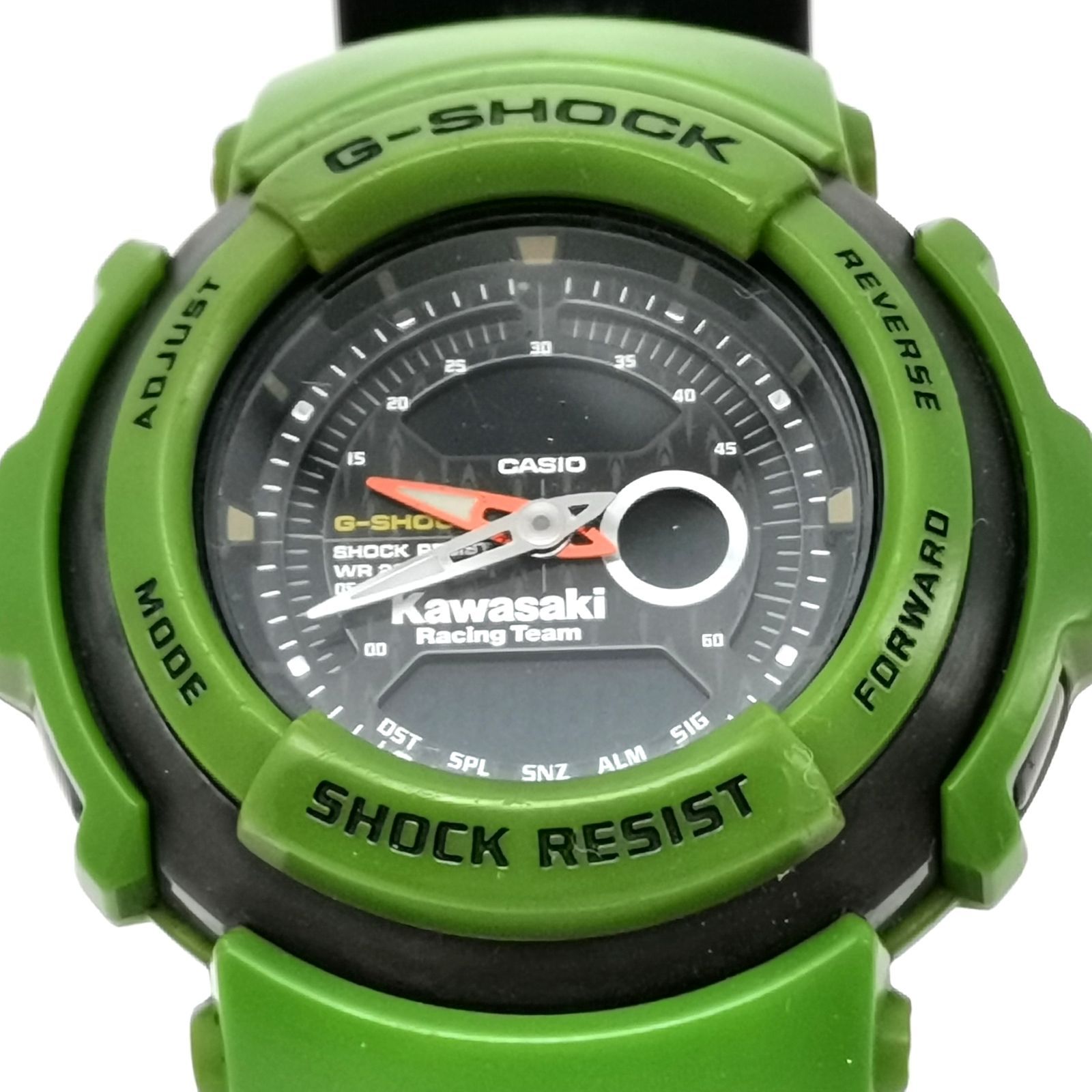 ジーショックG-SHOCK×Kawasaki 限定 超レア G-300KRT グリーン