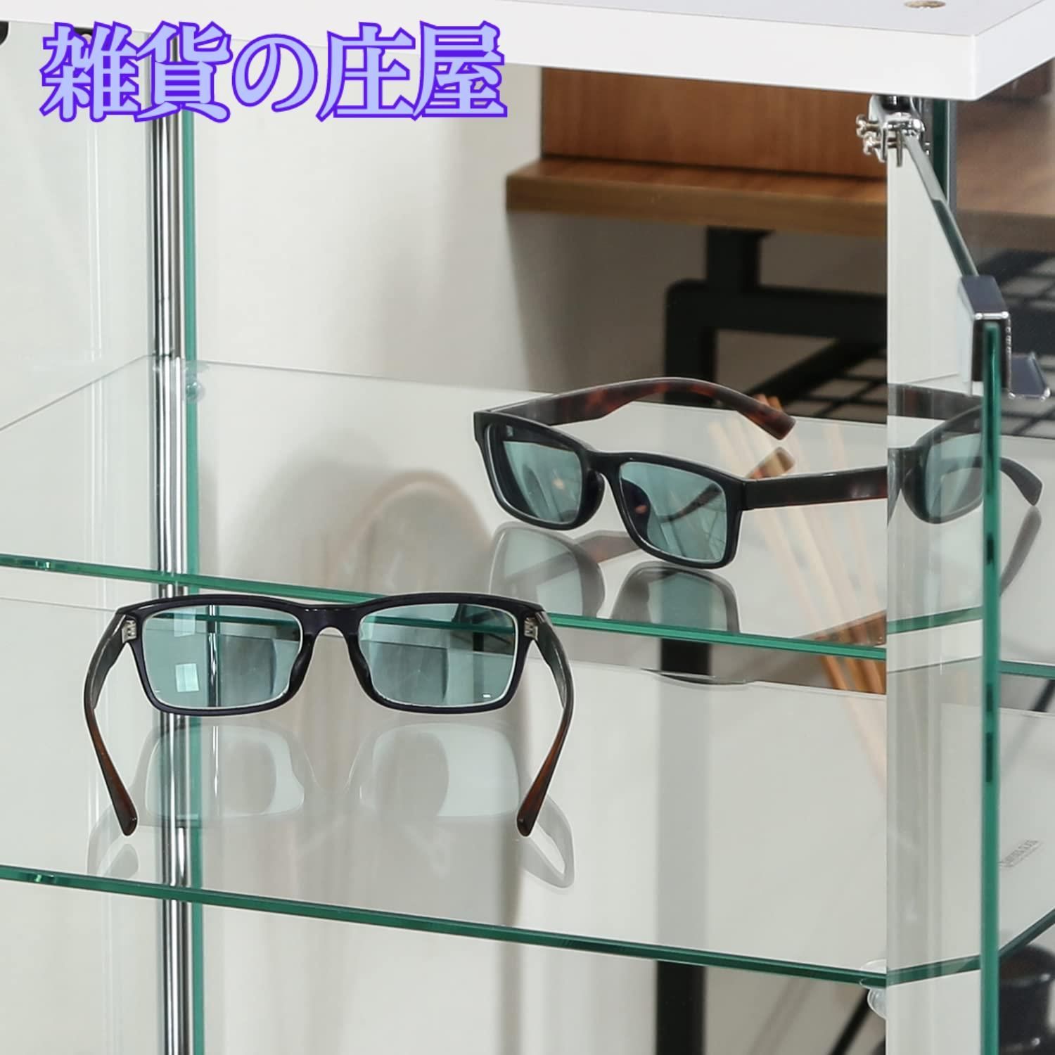 激安セール】不二貿易 コレクションケース フィギュアケース 4段 幅 