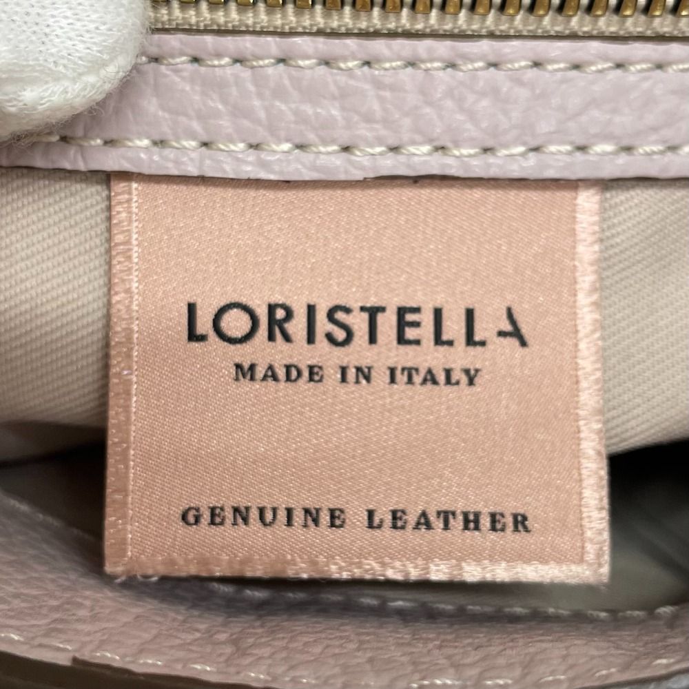 良品 LORISTELLA ロリステッラ シュリンクレザー セットバッグ 2WAY  