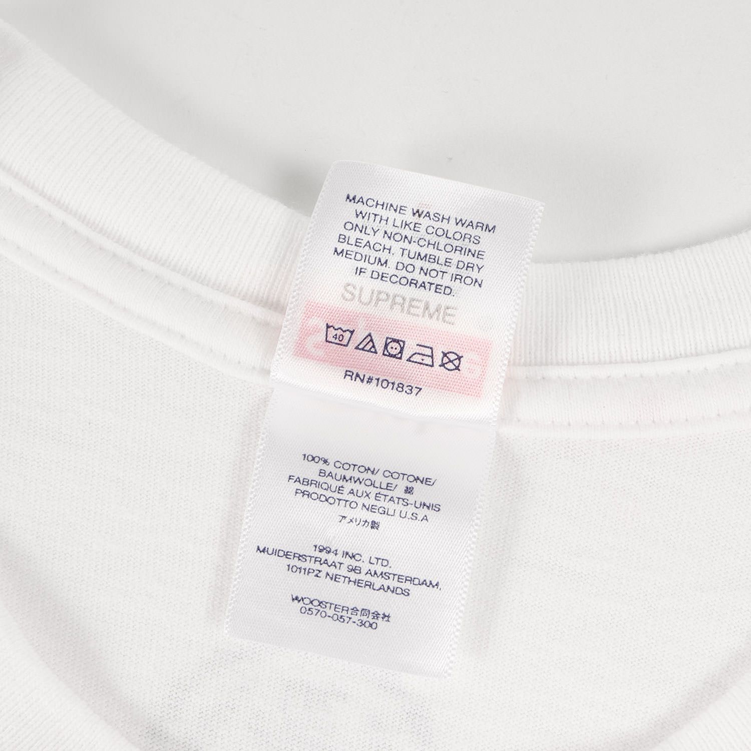 Supreme シュプリーム Tシャツ サイズ:L / 24SS 30周年記念 ファースト