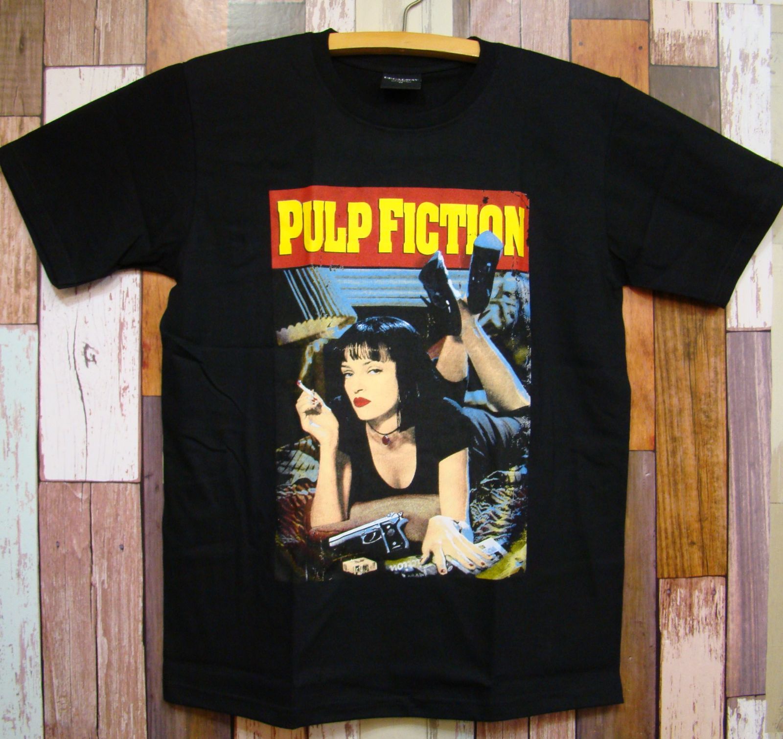 新品パルプフィクション☆レディ【Pulp Fiction】プリントＴシャツ - T