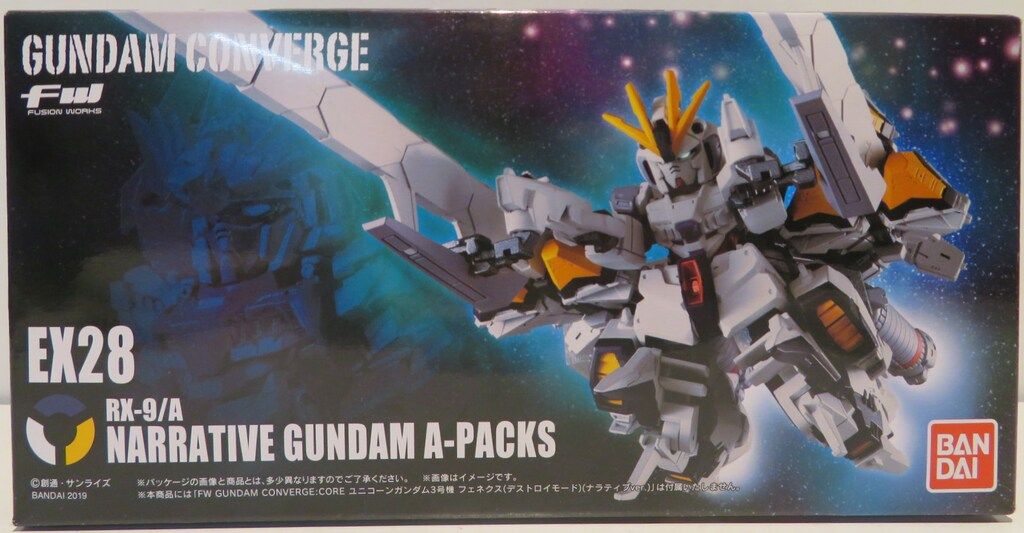 BANDAI FW GUNDAM CONVERGE 機動戦士ガンダムNT ナラティブガンダムA装備 EX28 USTAUSTRALIA_COM_AU