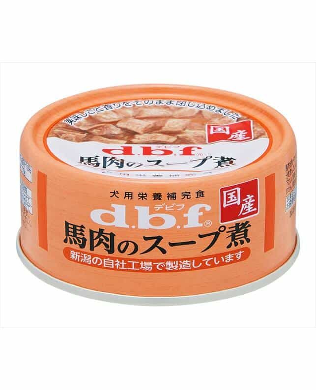 セット デビフペット d.b.f 馬肉のスープ煮 65 g