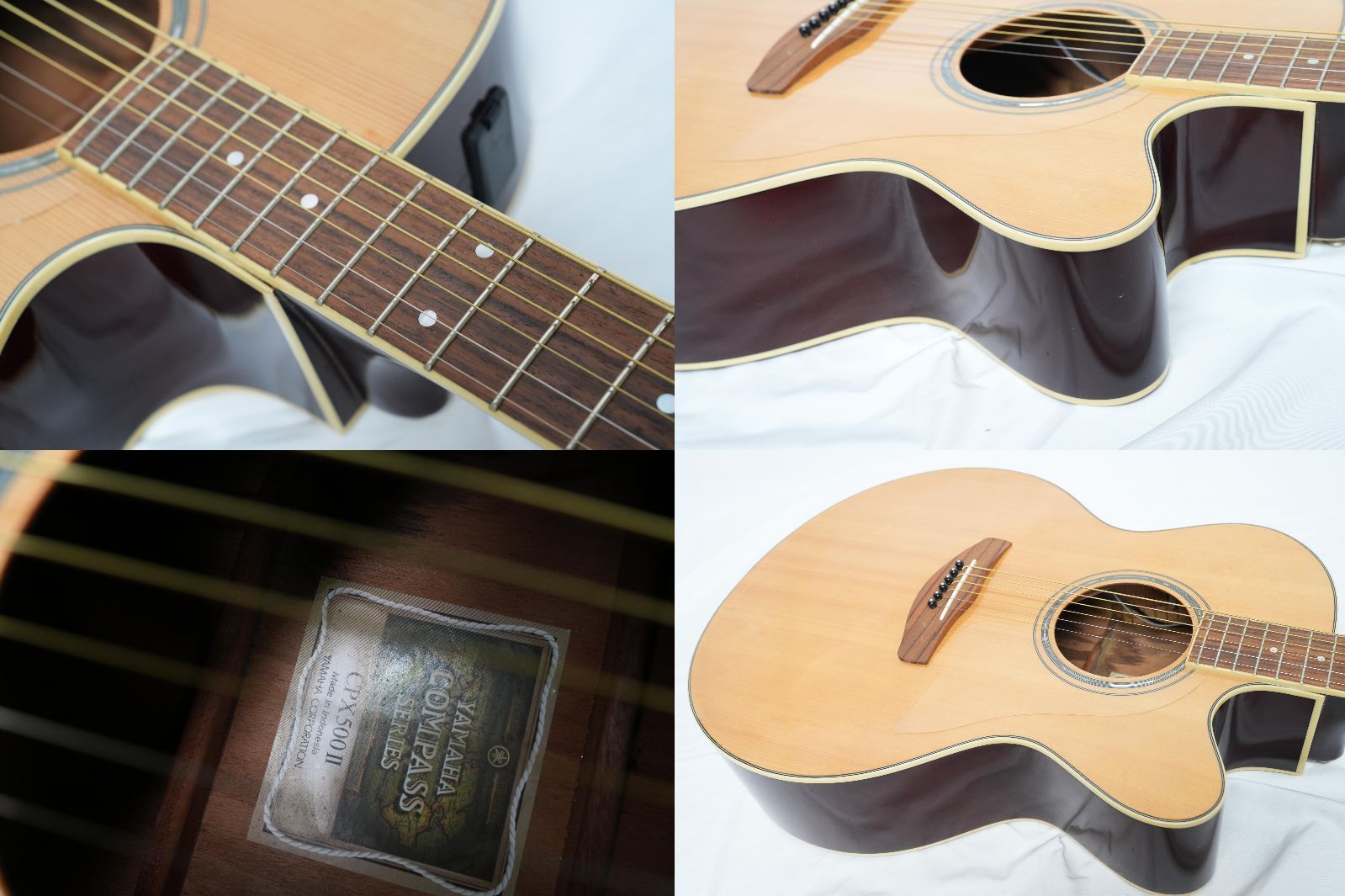 ☆YAMAHA CPX-500 II NATURAL エレアコ 電池ボックス不良 難有り