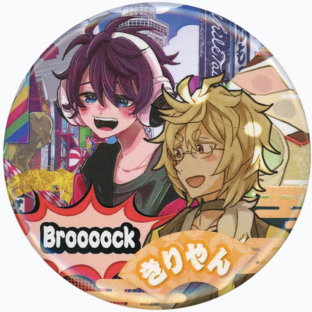 ワイテルズ/きりやん/東京缶バッジ 中古】バッジ・ピンズ 【シークレット2】 Broooock＆きりやん