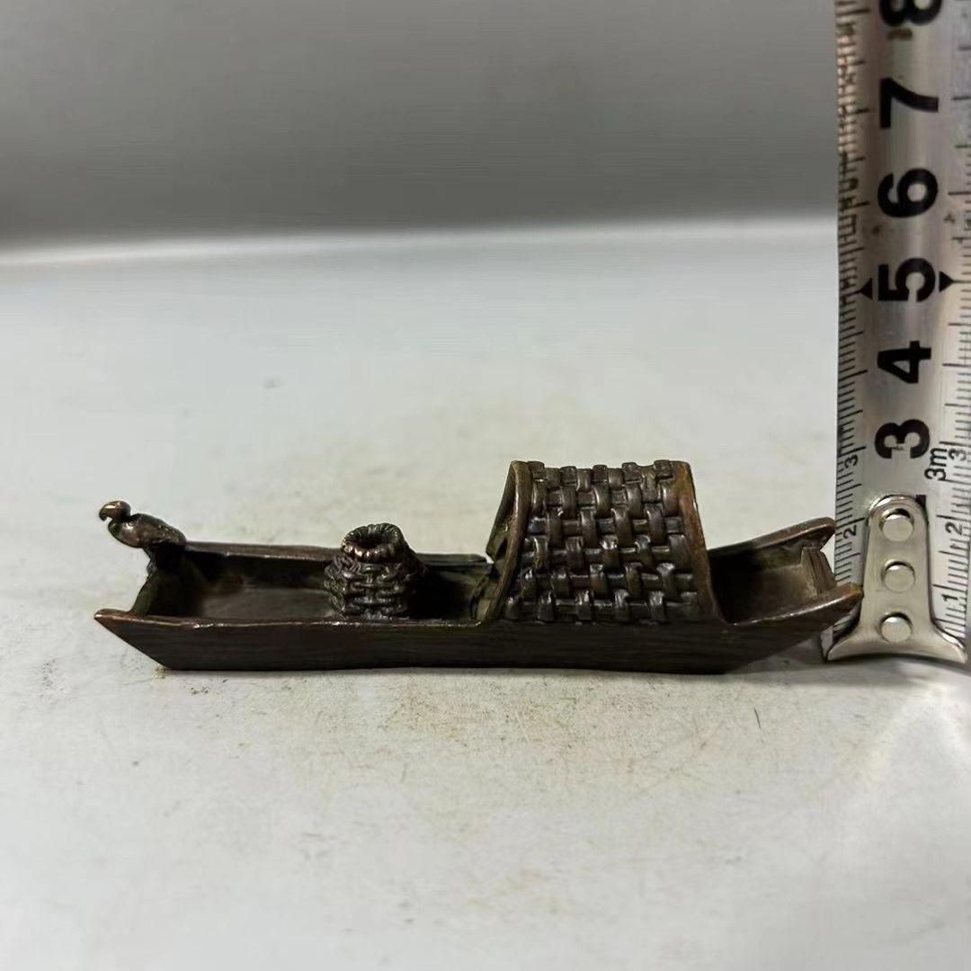 銅製 香炉 香道具 茶道具 装飾品 工芸品 置物 銅 細工 船帆香挿し 香炉 香道具 茶道具 装飾品 工芸品 置物