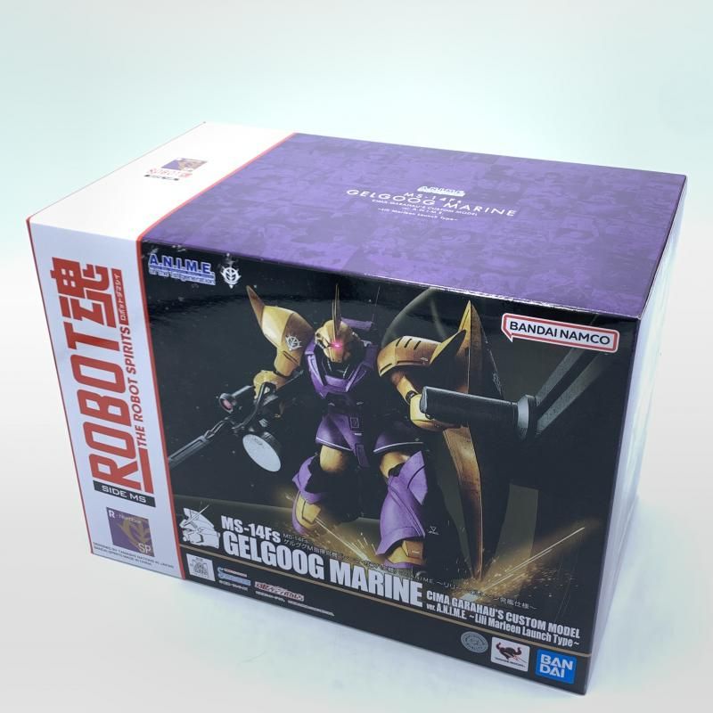 中古】未開封) 機動戦士ガンダム0083 STARDUST MEMORY ROBOT魂 ゲルググM指揮官機(シーマ・ガラハウ機) Ver.  A.N.I.M.E. ～リリー・マルレーン発艦仕様～[10] - メルカリ