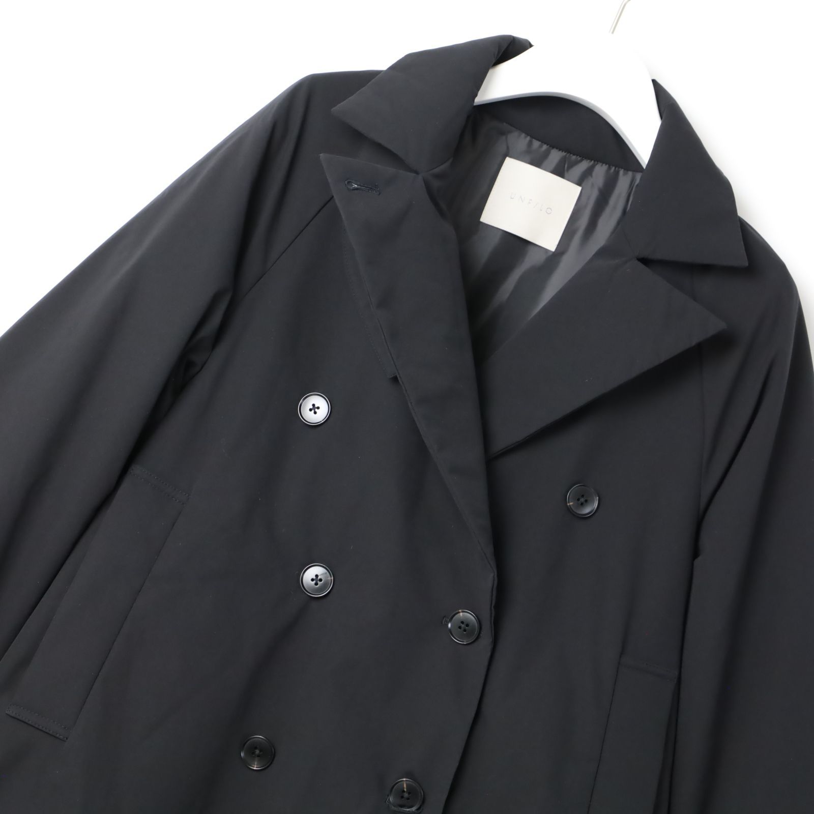 新品 少訳 UNFILO アンフィ―ロ FINE MOVE 中綿ライトコート 軽量 