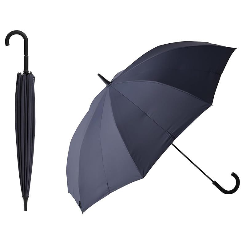 サンバリア 折りたたみ日傘 2段折 フリル / フロストブルー