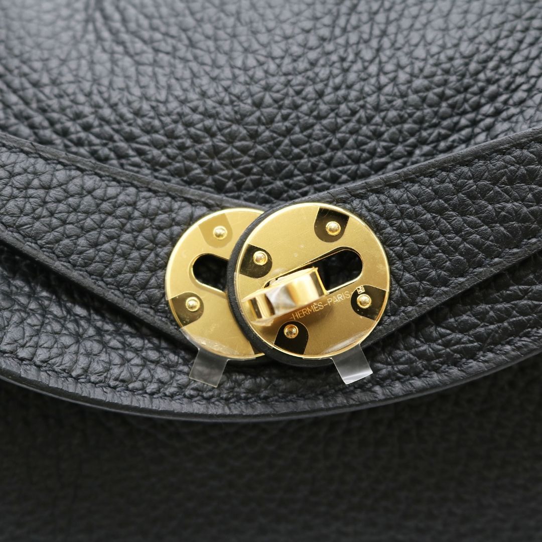 HERMES【エルメス】 リンディ 26 ブラック/ゴールド金具 W刻印