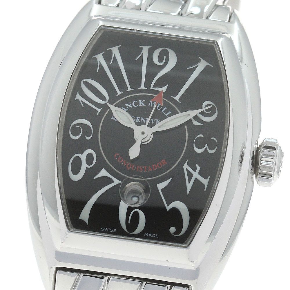 フランクミュラー FRANCK MULLER 8005LSC コンキスタドール デイト 自動巻き レディース_876444