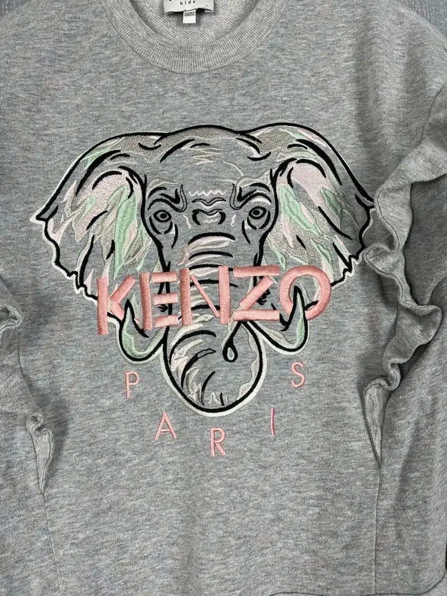 12 税金 KENZO ケンゾー キッズ 象 刺繡 ワンピース