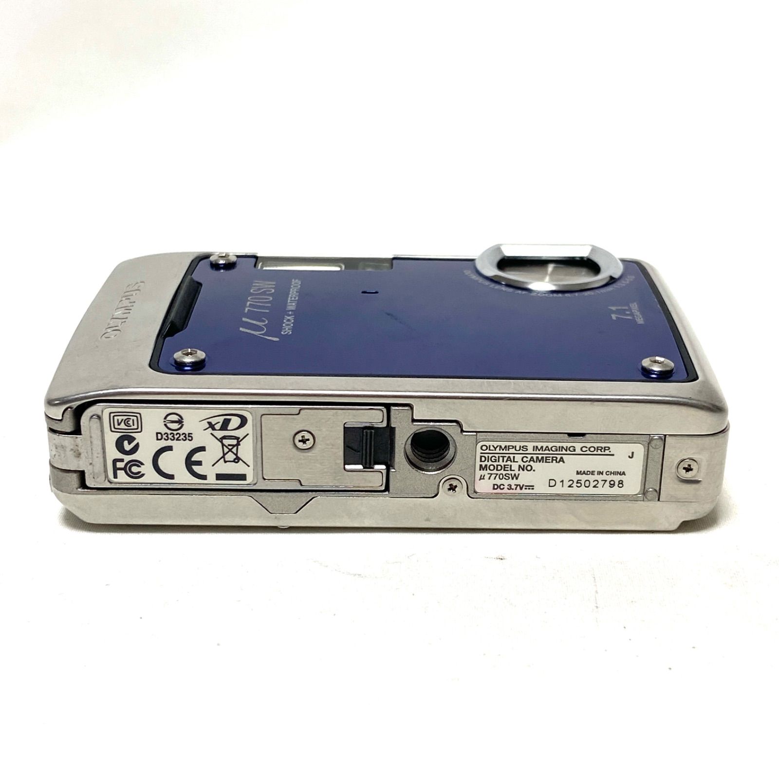 OLYMPUS μ 770 SW 7.1 MEGA PIXELS ブルー オリンパス ミュー