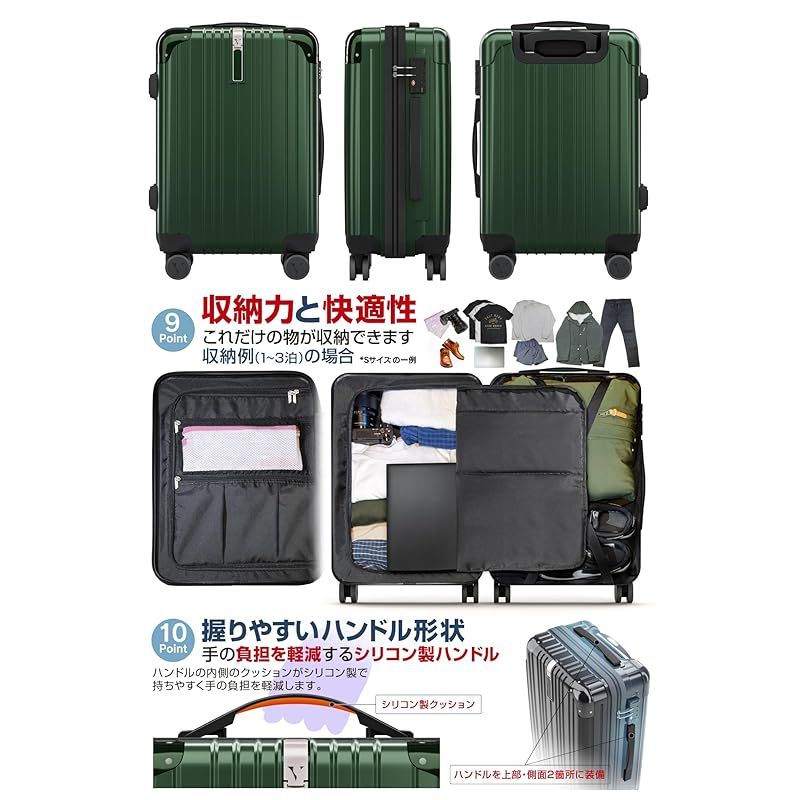 スワニー　クロコダイル風デザイン キャリーケース 中型 スワニー クロコダイル風デザイン キャリーケース 中型