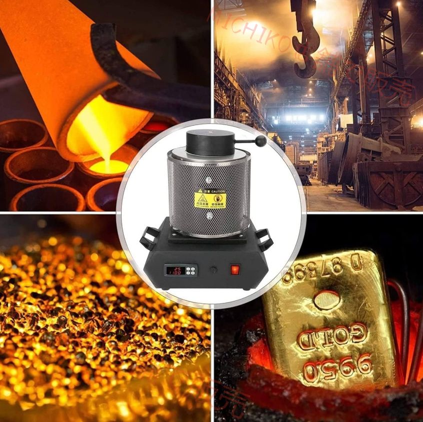金銀精錬用鋳造炉 溶解炉