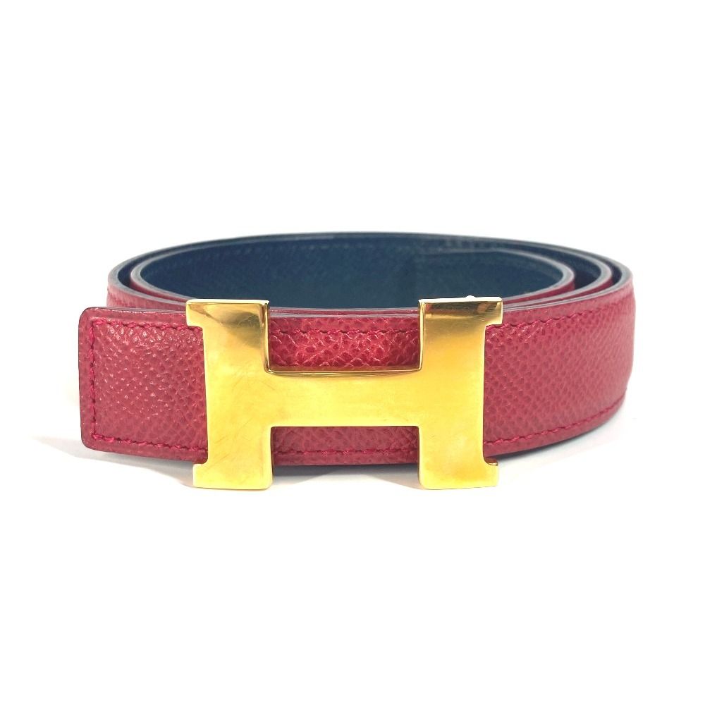HERMES エルメス ベルト Hベルト コンスタンス ミニ レザー