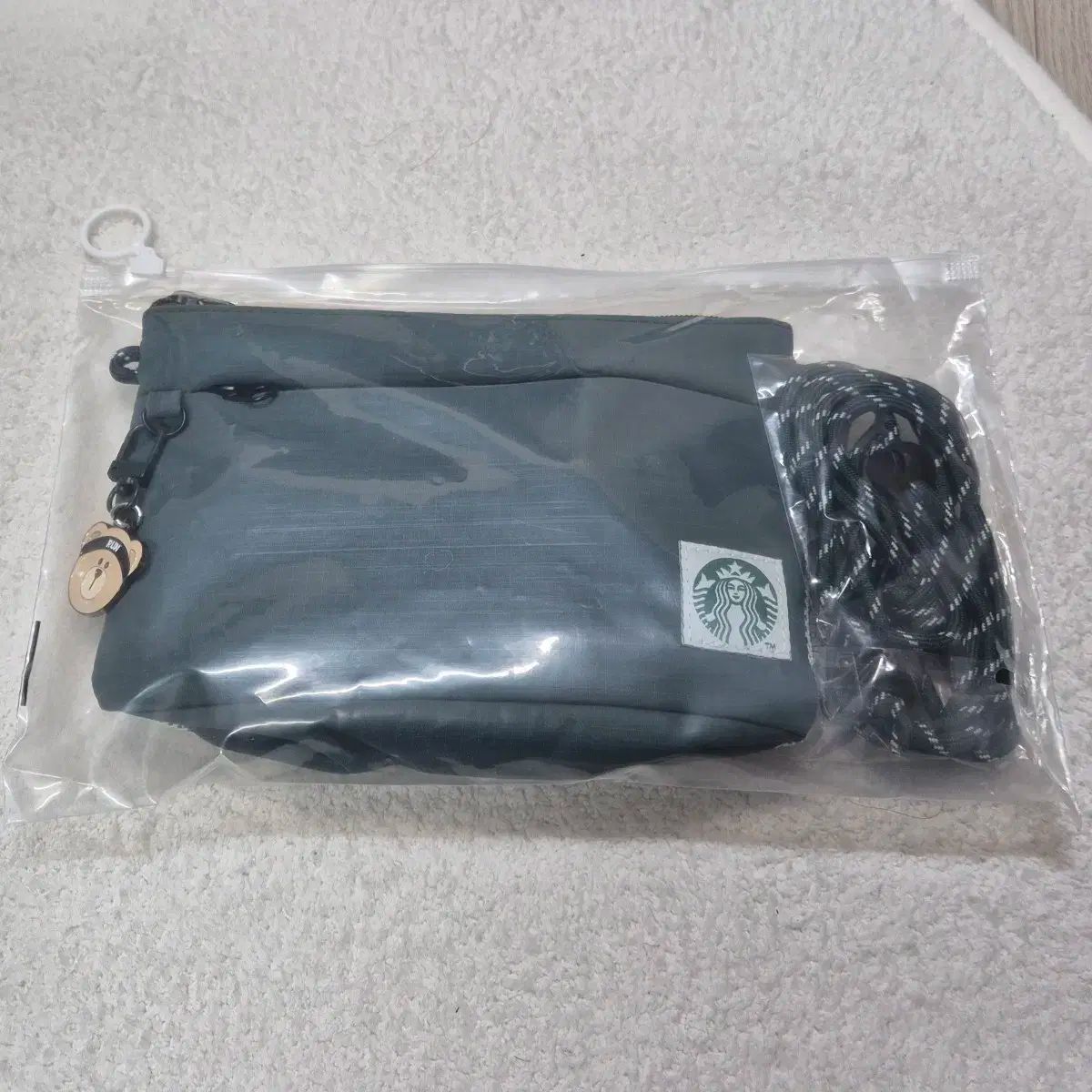 STARBUCKS スターバックス ポーチ バッグ コアグリーン