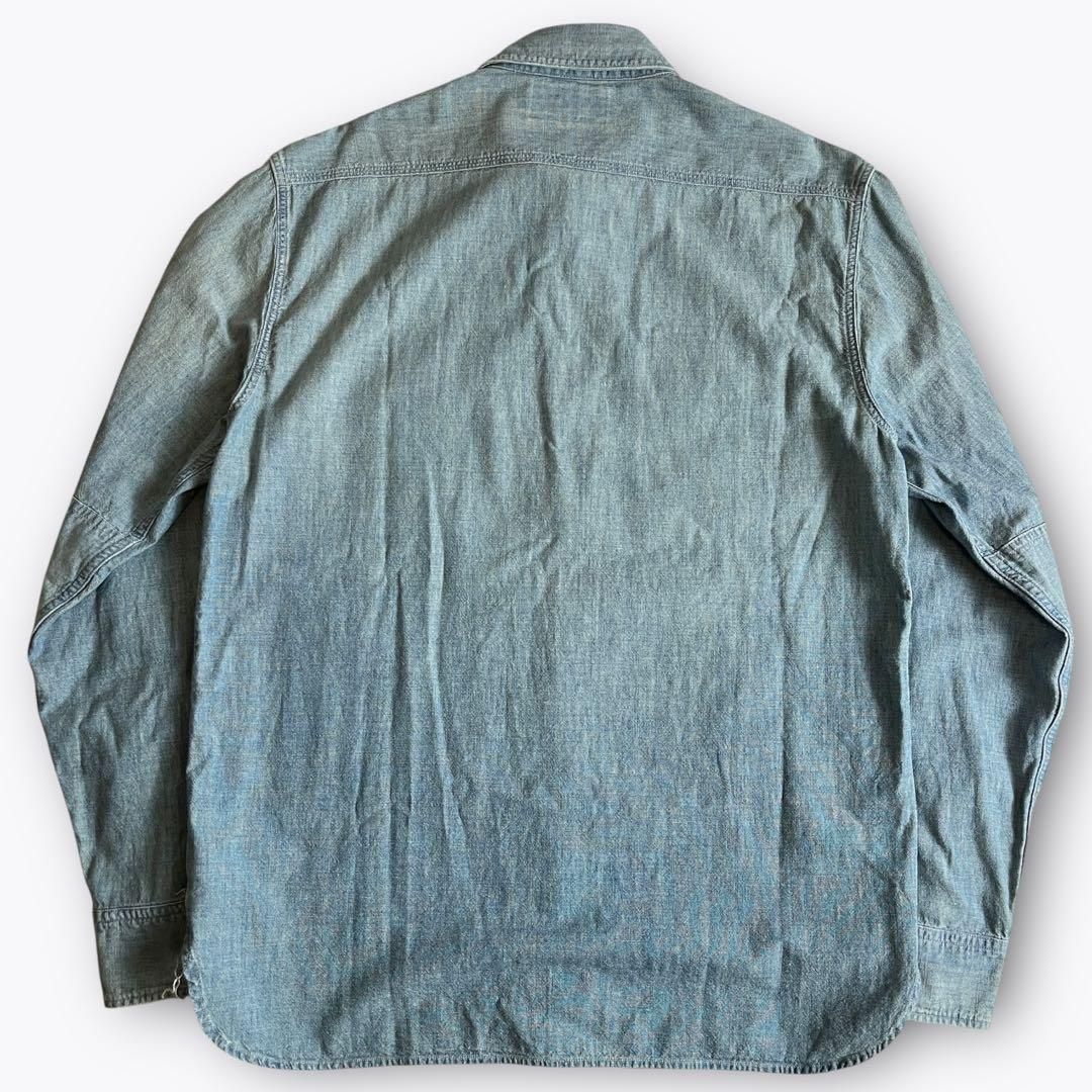 RRL シャンブレーシャツ インディゴ キムタク着用 グランメゾン東京 2000000020167