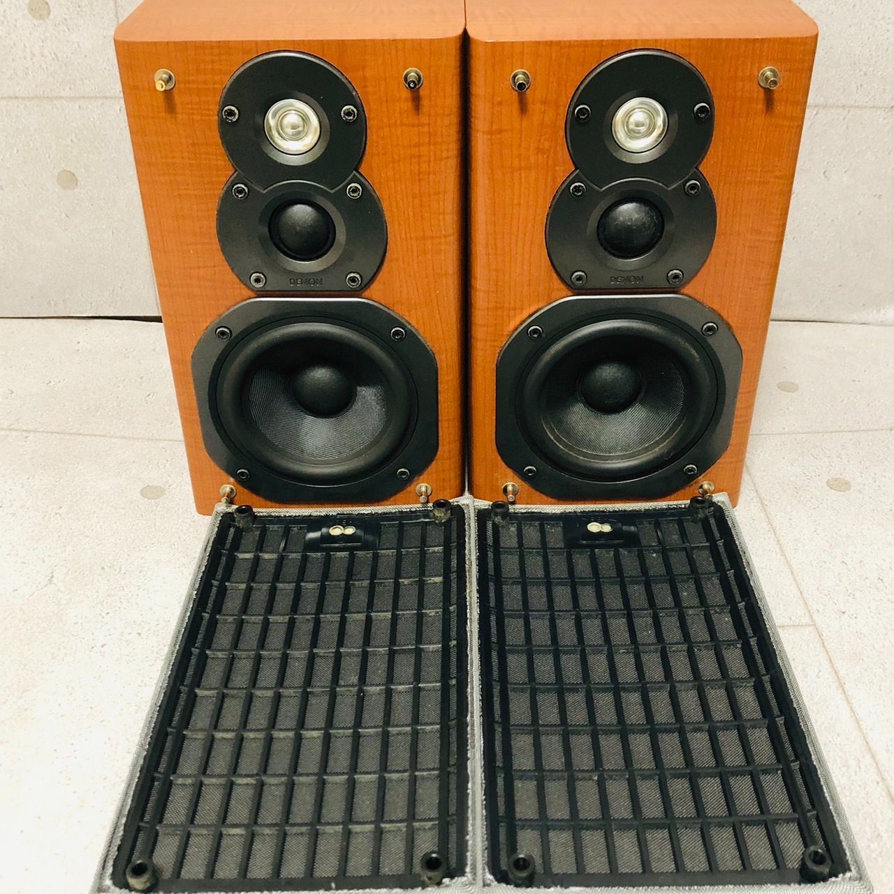 DENON SC-MX5500スピーカー DENON SC-MX5500(ついでにインシュレーター比較） : かずいの