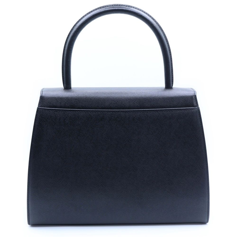 YVES SAINT LAURENT イヴサンローラン カサンドラ エンボスロゴ フラップ レザー ハンドバッグ ブラック レディース YS3339CH