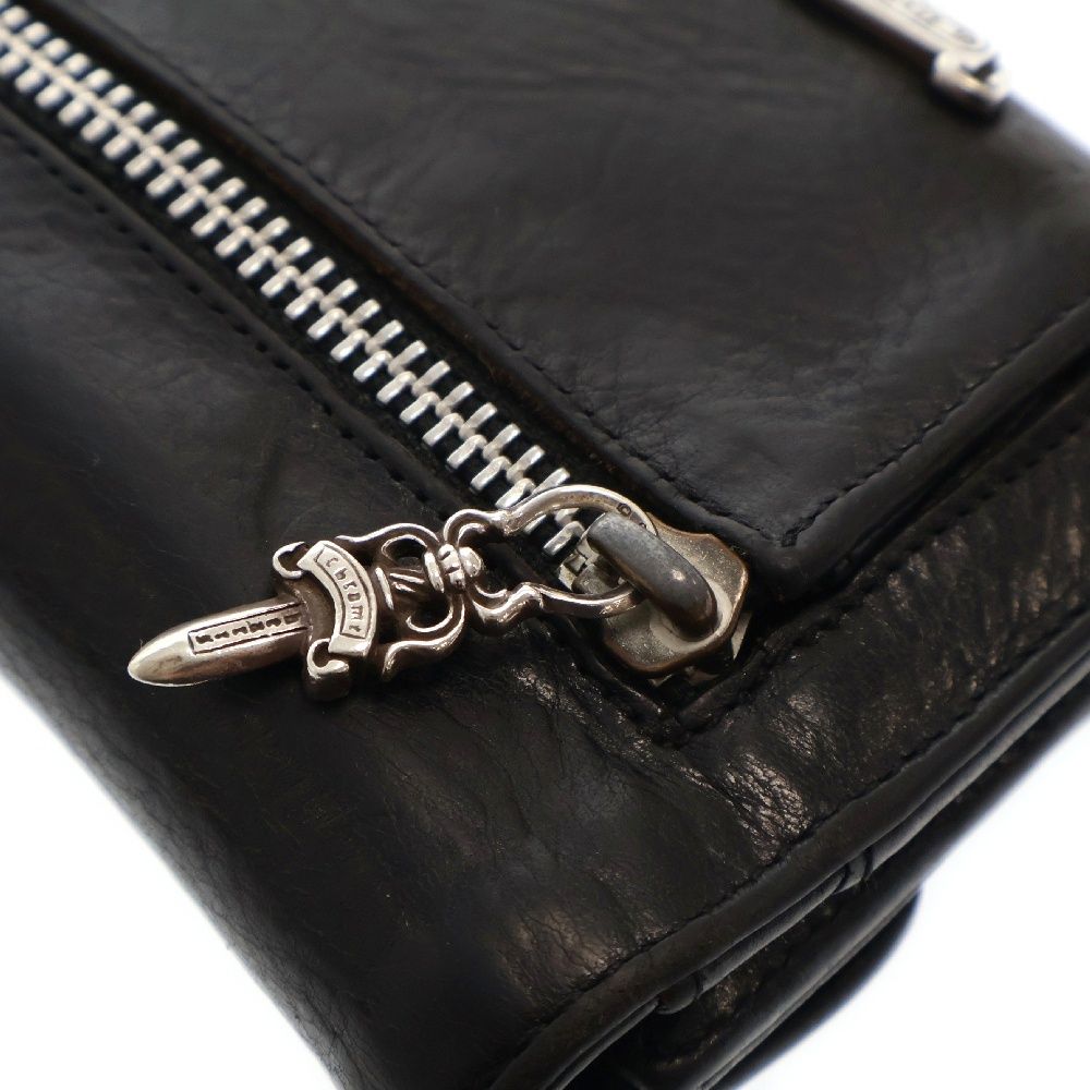 CHROME HEARTS クロムハーツ WAVE MINI ウェーブミニ レザー