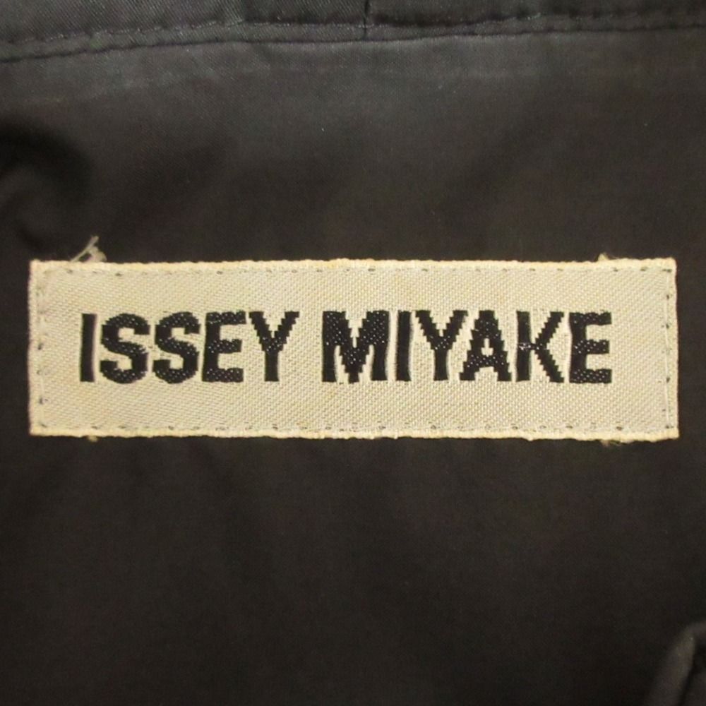 ISSEY MIYAKE イッセイミヤケ スタンドカラー ドローストリング