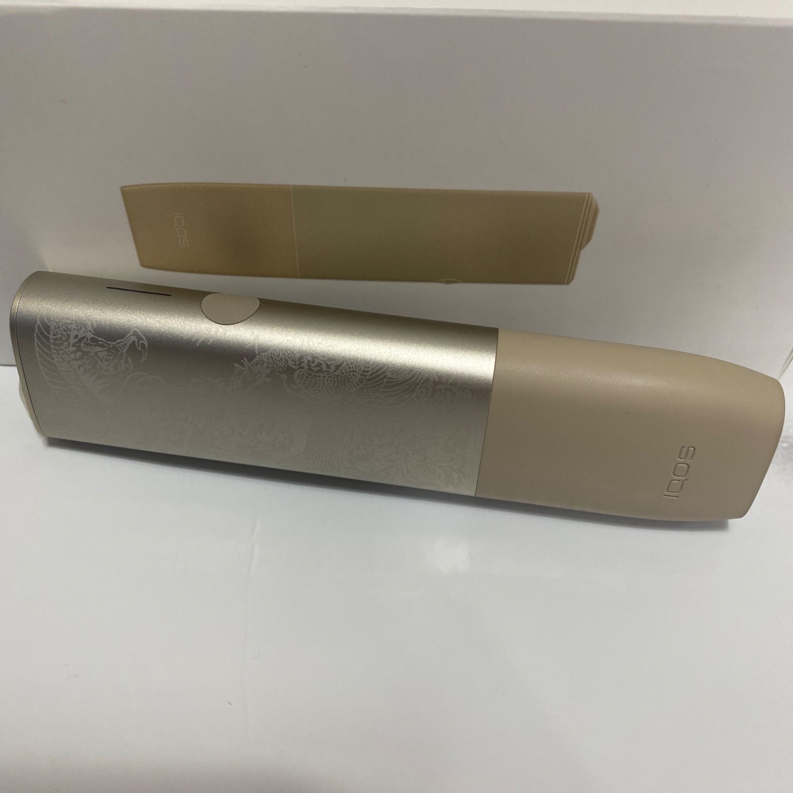 アイコス　イルマｉワン レーザー加工　iqos ilumaｉone ２ IQOS - iQOS ILUMA ONE イルマワン レーザー加工 龍 鳳凰 レッド