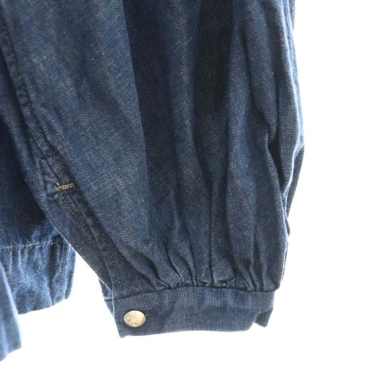 45R/45rpm モンプチデニムブラウス 定価22000円 コットン ブラウス シャツ ネイビー レディース フォーティーファイブアールピーエム【中古】6-0126M∞ 楽天市場】45r インディゴ シャツの通販
