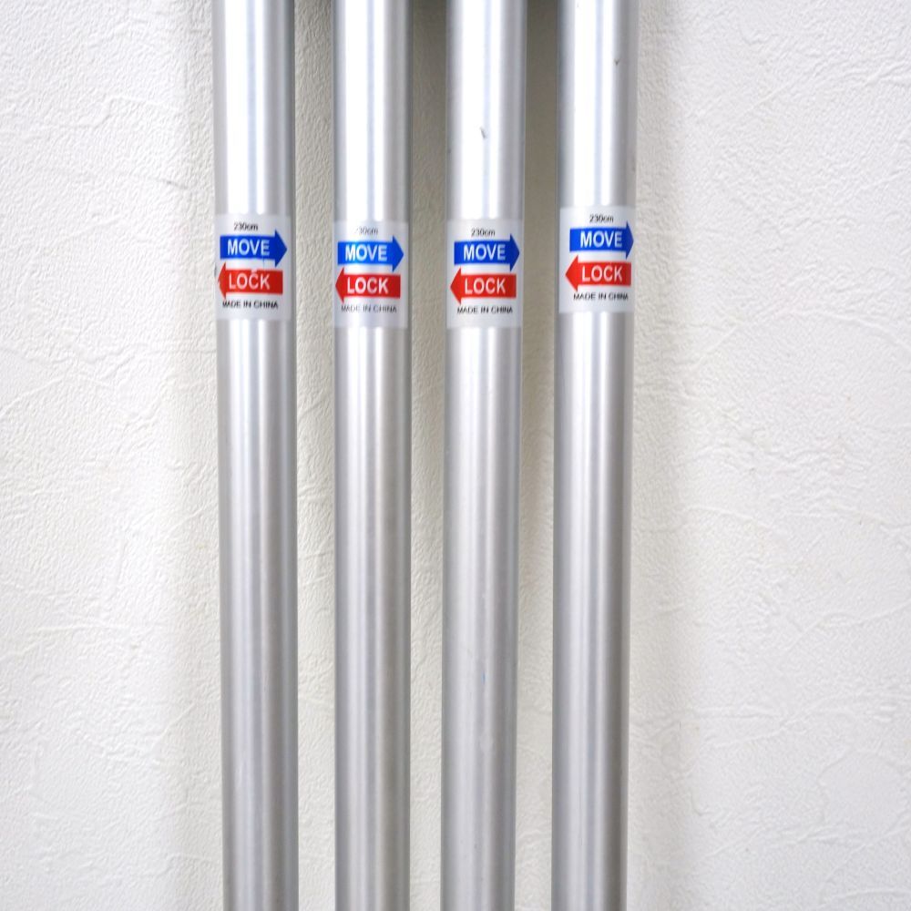 タープ ポール Tarp Pole 4本セット アジャスタブル 230cm キャンプ テント アウトドア アウトドア タープ ポール Tarp Pole 4本セット アジャスタブル 230cm キャ