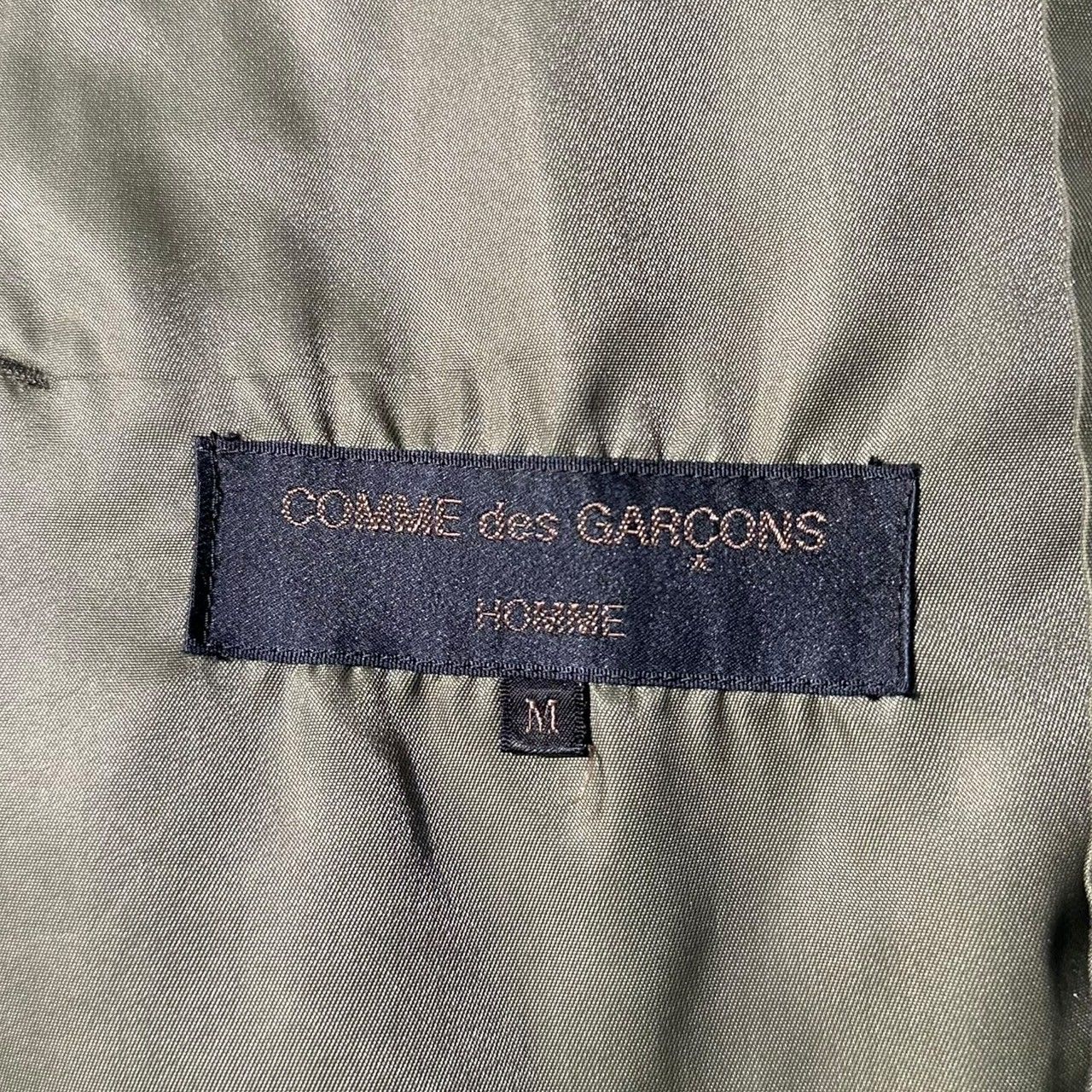 COMME des GARCONS HOMME(コムデギャルソンオム) 99AW back logo zip