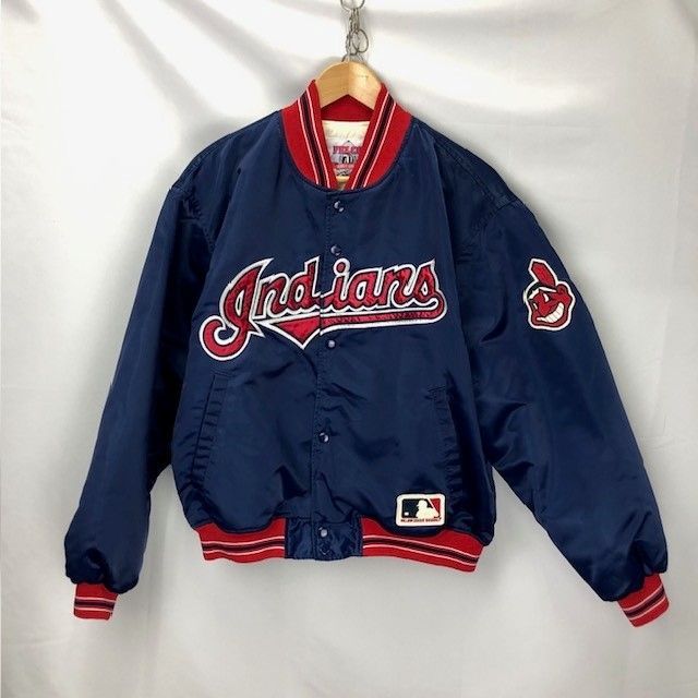 FELCO 70YEARS OF QUALITY BY SIGNATURES MLB Indians 中綿　裏キルティング レタージャケット　スタジャン 06100205 01