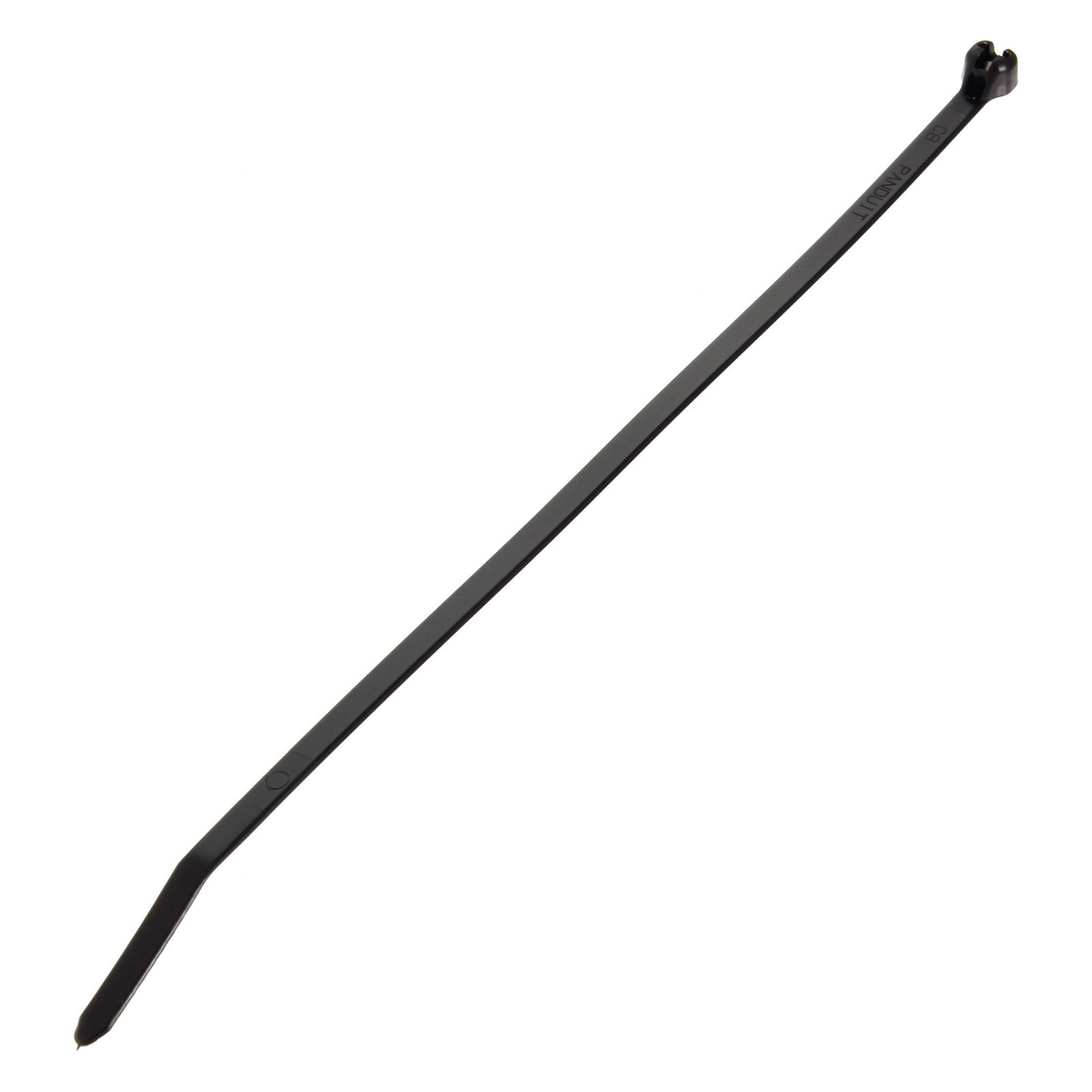 ステンレス爪ロック式ナイロン結束バンド 耐候性黒 パンドウイット 幅7.0mm 長さ460mm 100本入りBT5LH-C0