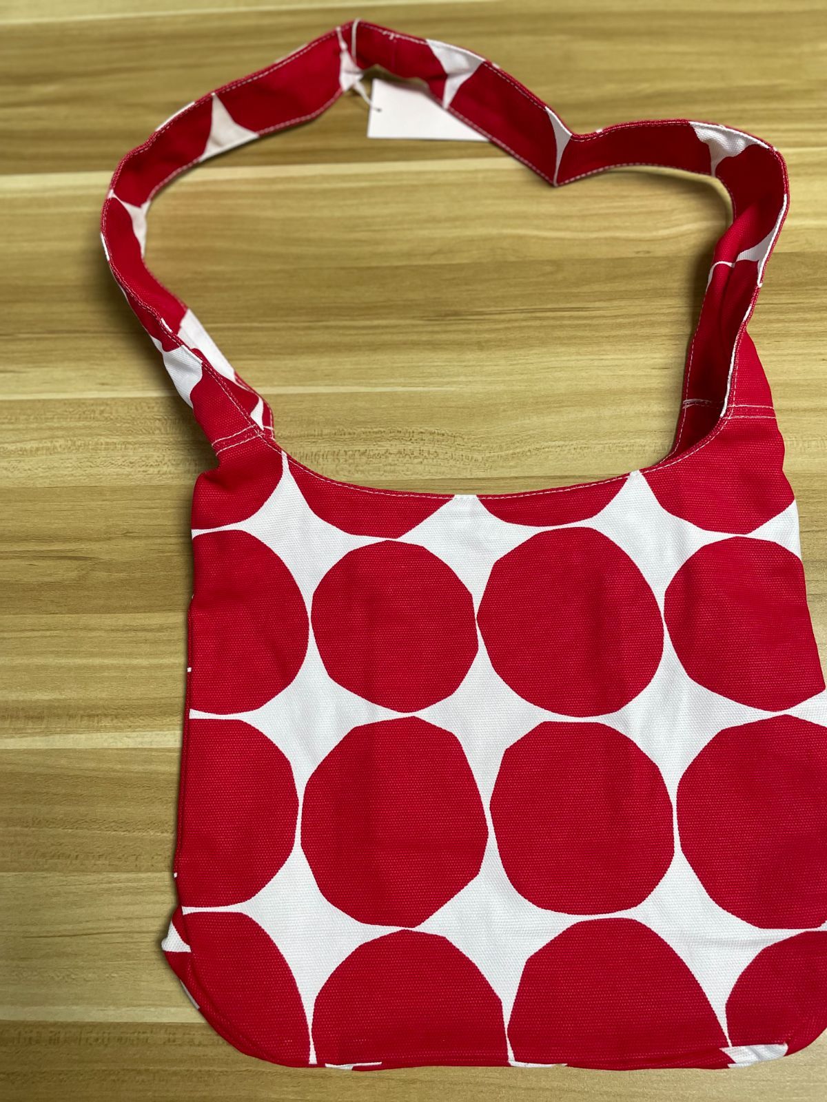 marimekko ショルダーバッグ レッドドット