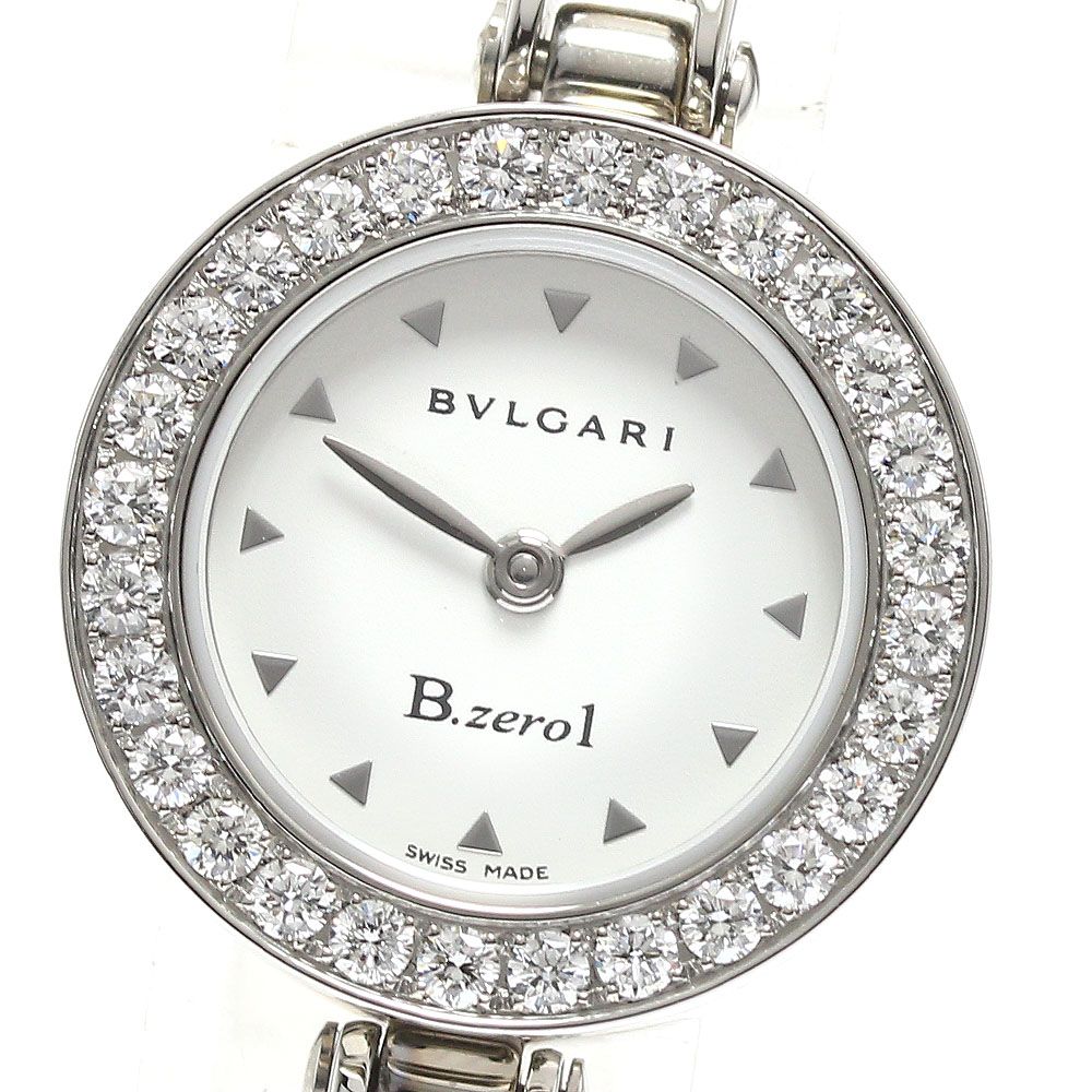 ブルガリ BVLGARI BZ22S|BZ22WSDS.S B-zero1 ダイヤベゼル クォーツ レディース 箱 保証書付き_912769