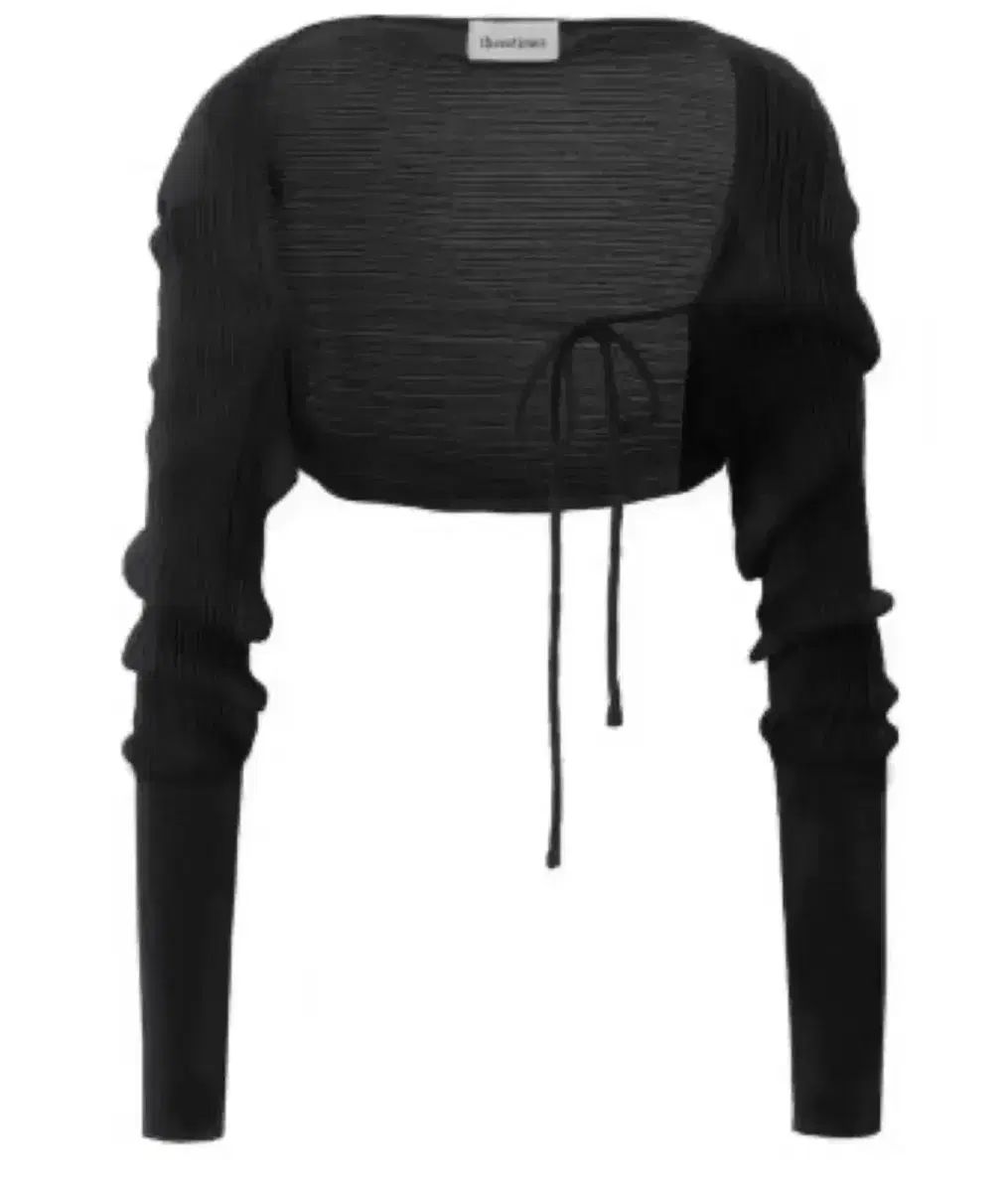 Thereetimes threetimes スリータイムズ リット ボレロ 黒