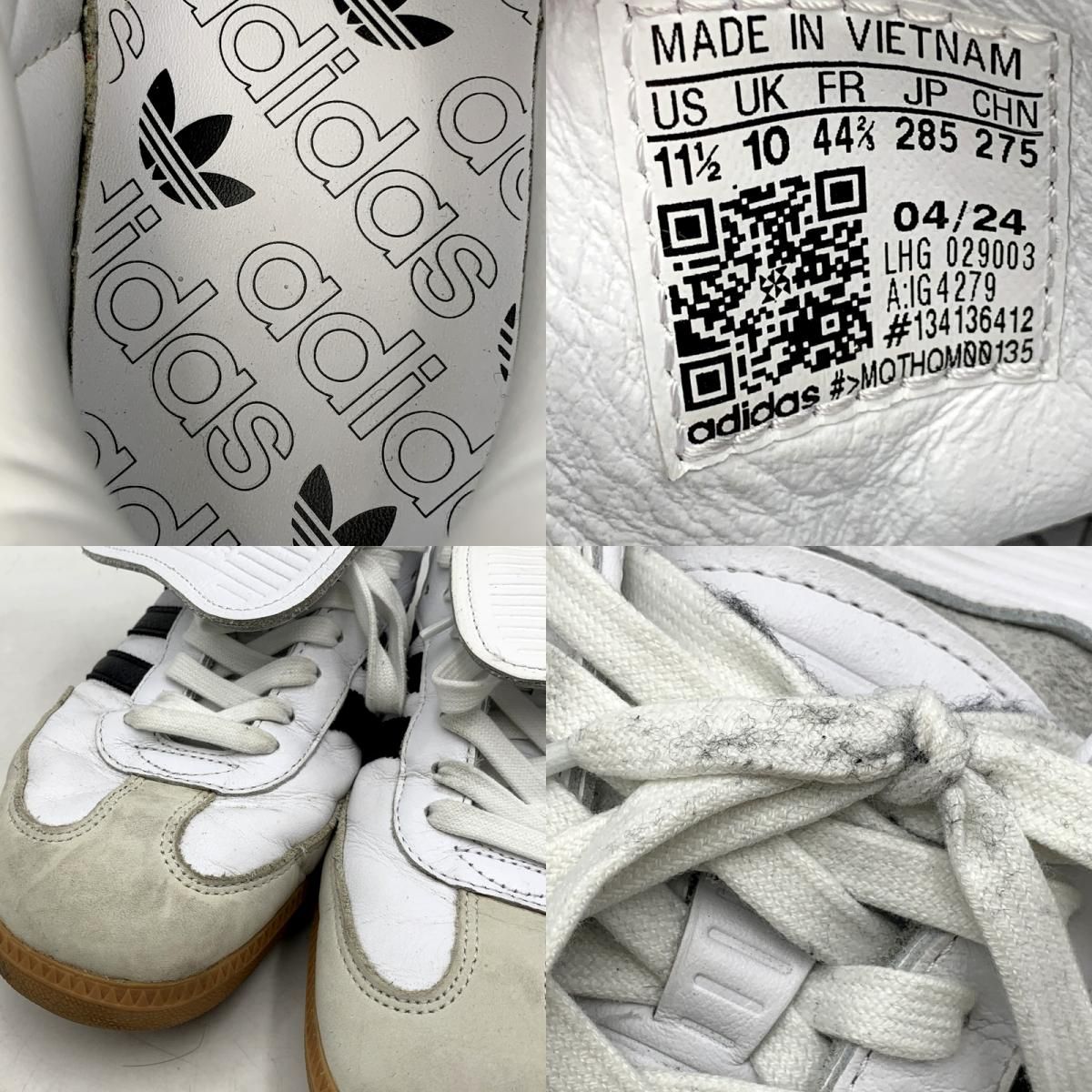 スニーカー adidas SNEAKER (IG4279) 中古品】adidas アディダス IG4279 WOMEN'S SAMBA LT ウィメンズ
