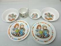 ラガディアン&アンディ　ヴィンテージ皿 6枚セット ラガディアン&アンディ ヴィンテージ皿 6枚セット