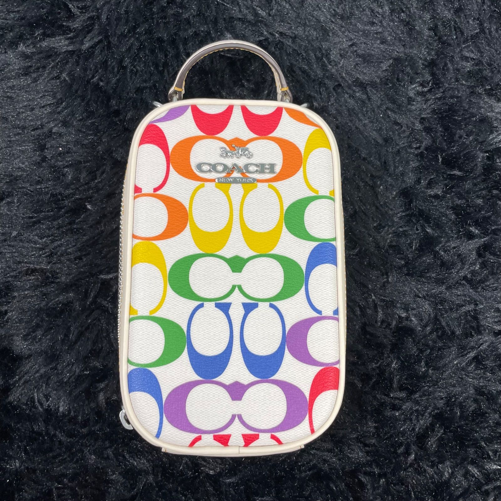 新品•未使用品】COACH コーチ エヴァ フォーン クロスボディ 