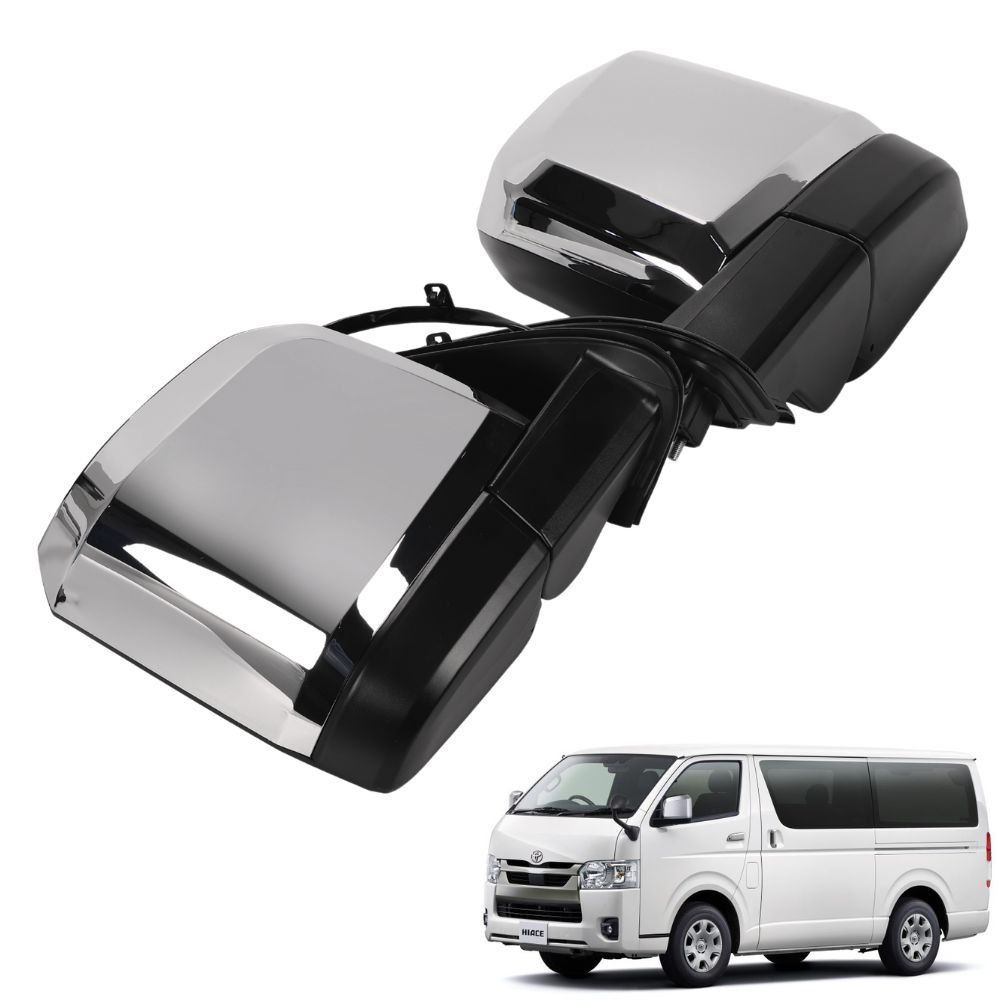 ハイエース200系/電動サイドミラー/左右セット ハイエース 200系 6型 7