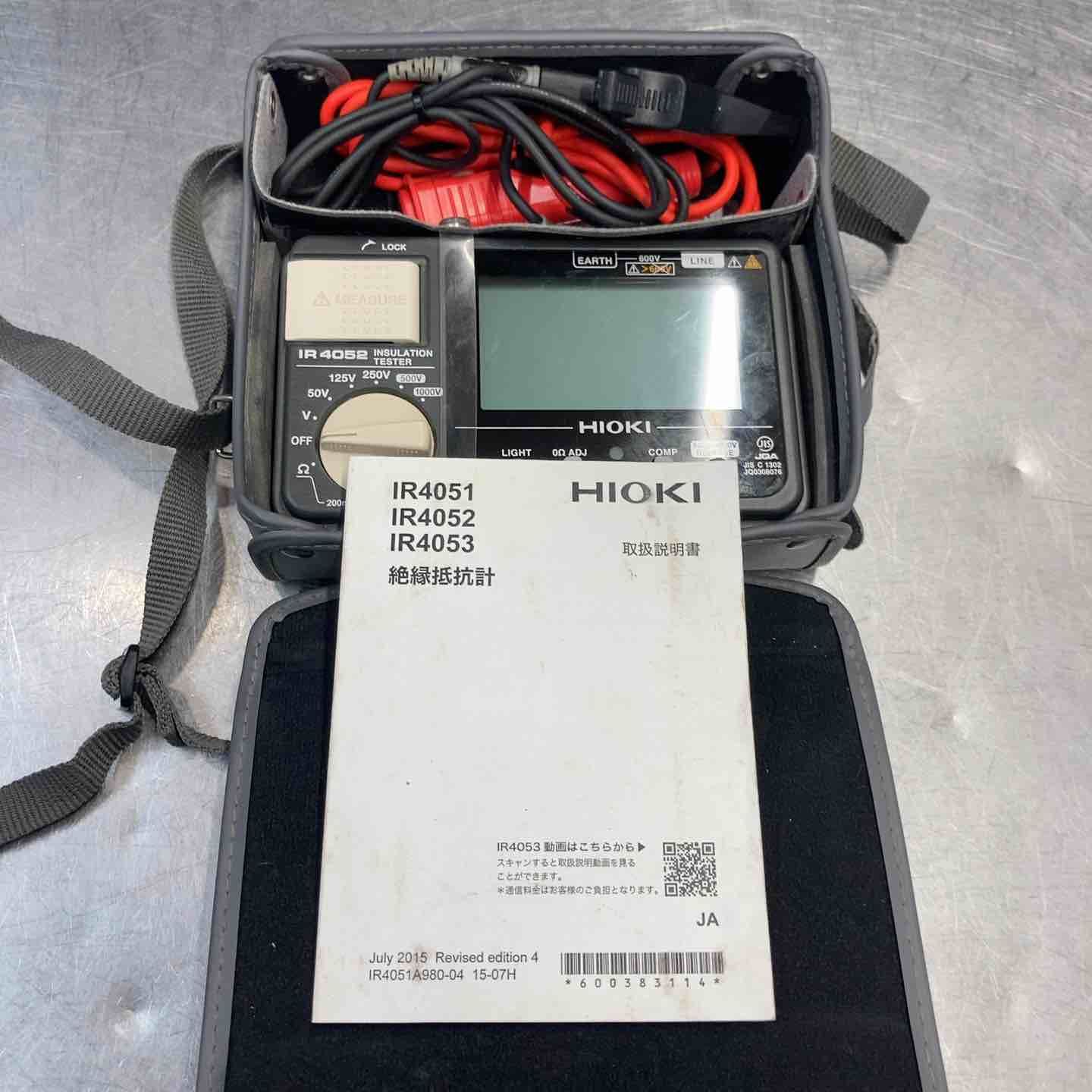 品 日置電機 HIOKI 絶縁抵抗計 デジタルテスター 測定 計器 東大和店