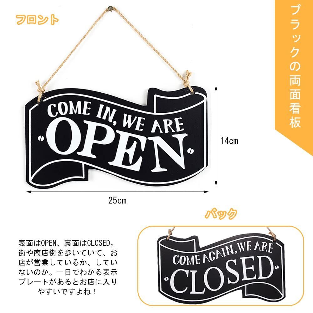 OPEN&CLOSED サインプレート レッド オープン クローズ 店看板 インテリア MY-190708 あやしく _.